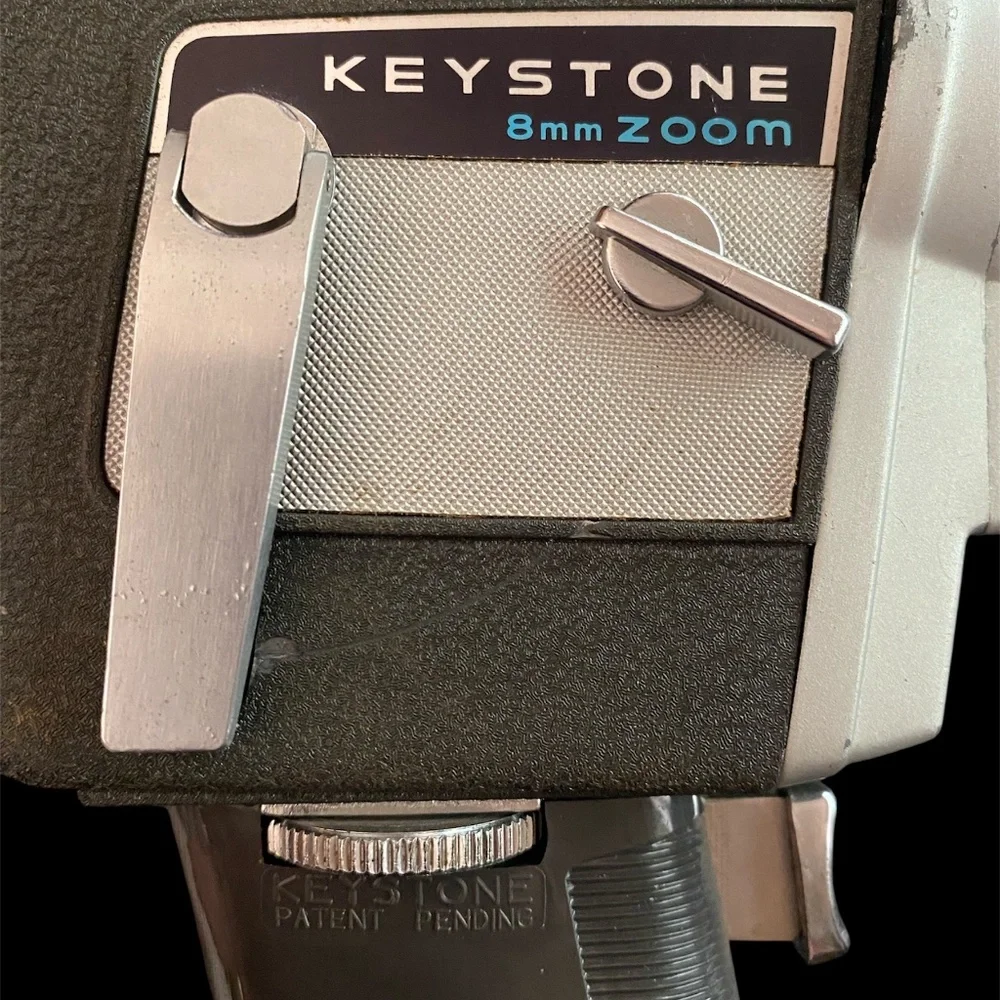 Vintage Keystone 8mm Film K-808 Zoom Movie Camera 1963 Leather Case Clean Inside